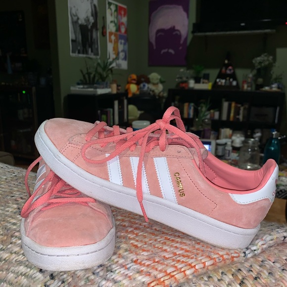 adidas campus womens pink